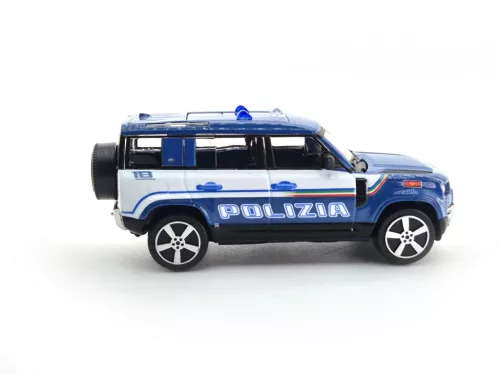 Land Rover New Defender 110 Polizia (2022) - police car - Bburago - 1:43 1/43 model car