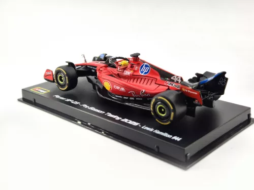 Ferrari SF-23 Team Scuderia F1 #44 (2023) - Fiorano - The First Lap - Lewis Hamilton - WITH DRIVER - Bburago - 1:43 1/43 model car