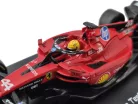 Ferrari SF-23 Team Scuderia F1 #44 (2023) - Fiorano - The First Lap - Lewis Hamilton - WITH DRIVER - Bburago - 1:43 1/43 model car