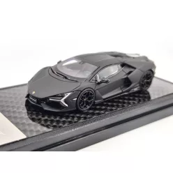   Lamborghini Revuelto Hybrid (2023) – matte black – LCD Model – 1:64 1/64 die-cast car 