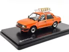 Skoda 120L (1984) – with roof rack and sled – orange – Abrex – 1:43 scale model car