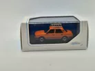 Skoda 120L (1984) – with roof rack and sled – orange – Abrex – 1:43 scale model car