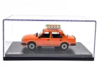 Skoda 120L (1984) – with roof rack and sled – orange – Abrex – 1:43 scale model car