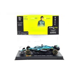   Aston Martin AMR25 F1 #18 (2025) - Lance Stroll - WITH DRIVER - Bburago - 1:43 model car