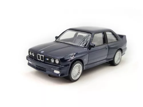 BMW E30 M3 (1986) - blue - Norev - 1:43 1/43 model car die-cast