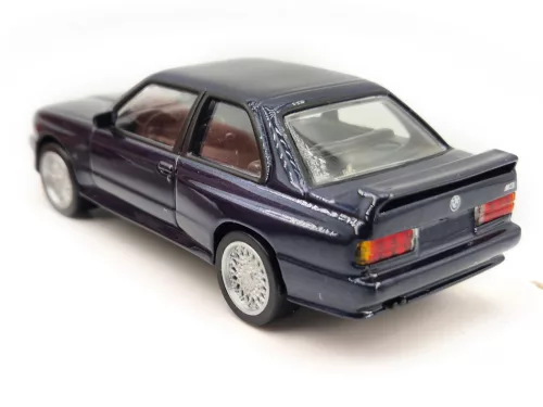 BMW E30 M3 (1986) - blue - Norev - 1:43 1/43 model car die-cast