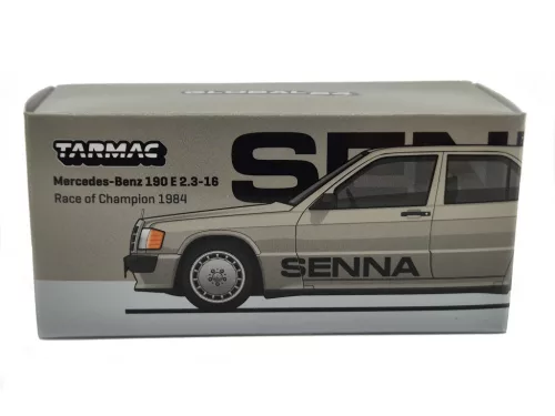 Mercedes Benz 190E 2.3 16V (1984) - #11 Ayrton Senna - Tarmac - 1:64 1/64 model car
