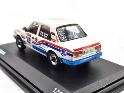 Škoda 120L (1984) - Barum Rally Zlín Historic 2021 #49 - Zavřel - Vtípil - Abrex - 1:43 model car