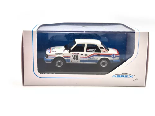 Škoda 120L (1984) - Barum Rally Zlín Historic 2021 #49 - Zavřel - Vtípil - Abrex - 1:43 model car