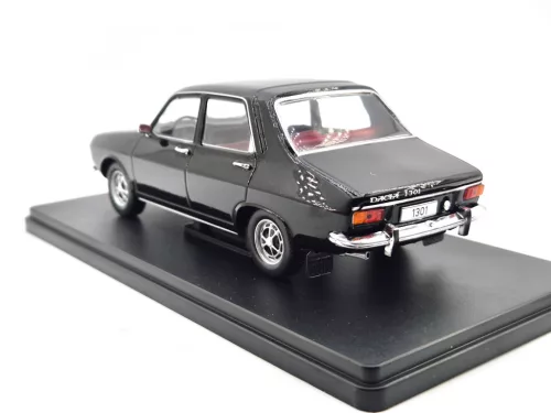 Dacia 1300 - Renault R12 (1969) - black - Whitebox - 1:24 model car