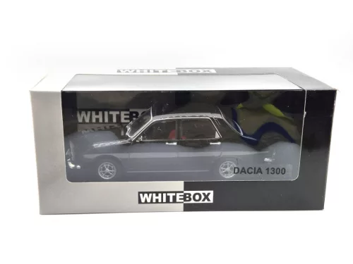 Dacia 1300 - Renault R12 (1969) - black - Whitebox - 1:24 model car