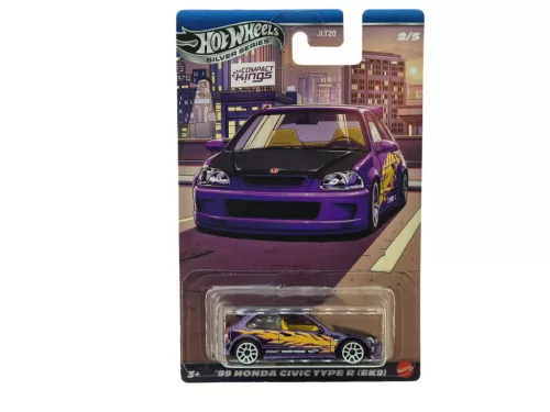 Hot Wheels Silver Series Compact Kings - Honda Civic Type R (EK9) (1999) - Hot Wheels - 1:64 model car