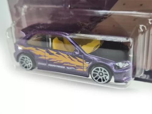 Hot Wheels Silver Series Compact Kings - Honda Civic Type R (EK9) (1999) - Hot Wheels - 1:64 model car