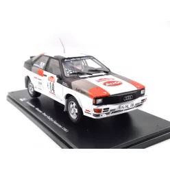   Audi Quattro A1 #14 (1981) - San Remo Rally - Michele Mouton - Fabrizia Pons - Edicola - 1:24 model car
