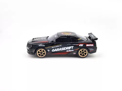 Nissan Skyline GT-R (R34) - GarasiDrift - Ziko Harnadi - Majorette - 1:64 model car