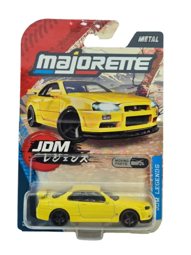 Nissan Skyline GT-R (R34) - JDM Legends Premium - Majorette - 1:64 model car
