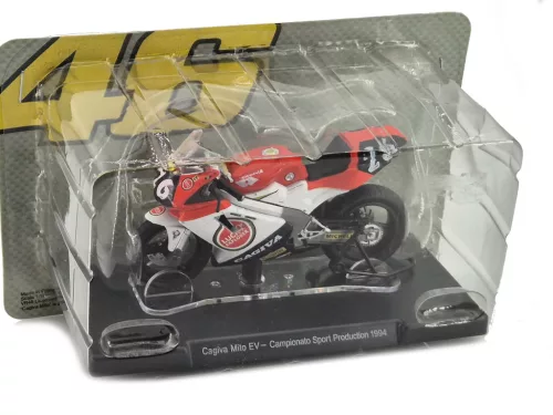 MotoGP - Cagiva Mito EV #26 (1994) - Valentino Rossi - Edicola - 1:18 model motorcycle 