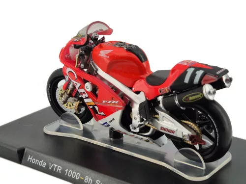 MotoGP - Honda VTR 1000 #11 (2001) - Valentino Rossi - Edicola - 1:18 model motorcycle 