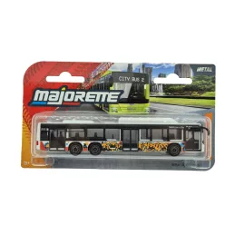  MAN Lion's City C - blue graffiti - bus - Majorette - 1:64 model