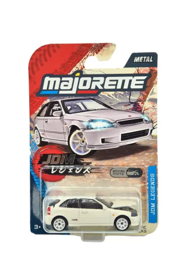 Honda Civic Type R EK9 - CHASE - Majorette - 1:64 model car