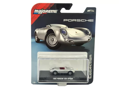 Porsche 550 Spyder (1955) - Majorette Collection Series 2 - 1:64 model car 