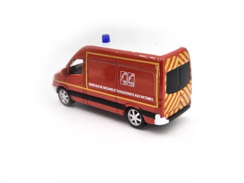 Mercedes-Benz Sprinter - Pompiers - fire truck - Norev - 1:64 model car 
