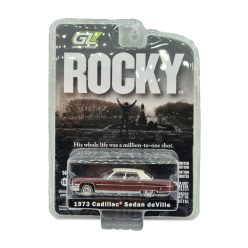   Cadillac Sedan deVille (1973) - Hollywood Series - Rocky (1976) - Greenlight - 1:64 model car 
