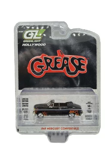 Mercury Convertible (1949) - Hollywood Series - Grease (1978) - Greenlight - 1:64 model car 