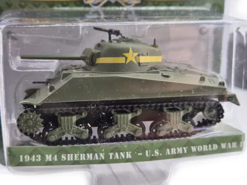 M4 Sherman Tank (1943) - U.S. Army - World War II - Greenlight - 1:64 model 