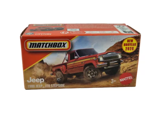 Jeep J10 Stepside (1980) - 34/125 - Matchbox - 1:64 model car 