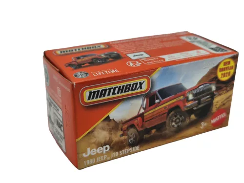 Jeep J10 Stepside (1980) - 34/125 - Matchbox - 1:64 model car 