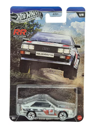 Hot Wheels Silver Series Rally Racers - Audi Quattro (1987) - Hot Wheels - 1:64 model car