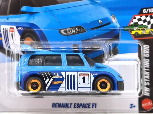Hot Wheels Renault Espace F1 - HW Starting Grid 6/10 - 99/250 - Hot Wheels - 1:64 model car 