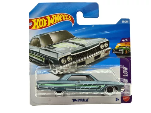 Hot Wheels Chevrolet Impala (1964) - Layin' Low 4/5 - 95/250 - Hot Wheels - 1:64 model car 