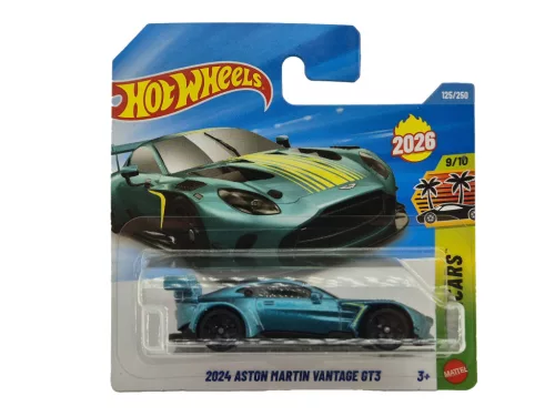 Hot Wheels Aston Martin Vantage GT3 (2024) - Exoticars 9/10 - 125/250 - Hot Wheels - 1:64 model car 