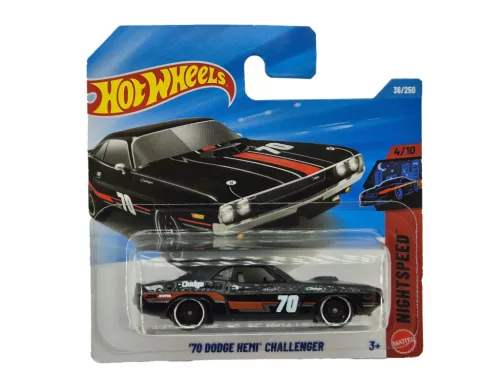 Hot Wheels Dodge Hemi (1970) - Night Speed 4/10 - 36/250 - Hot Wheels - 1:64 model car
