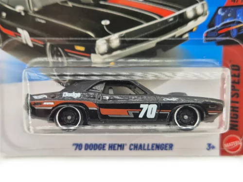 Hot Wheels Dodge Hemi (1970) - Night Speed 4/10 - 36/250 - Hot Wheels - 1:64 model car