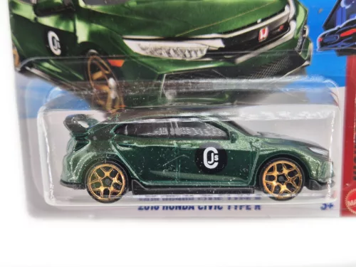 Hot Wheels Honda Civic Type R (2018) - Night Speed 3/10 - 11/250 - Hot Wheels - 1:64 model car 