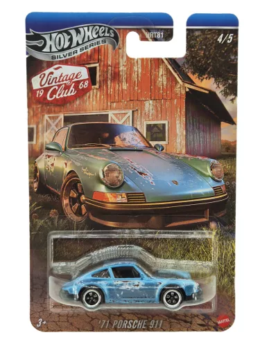 Hot Wheels Silver Series Vintage Club - Porsche 911 (1971) - Hot Wheels - 1:64 model car 