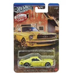   Hot Wheels Silver Series Vintage Club - Mustang 2+2 Fastback (1965) - Hot Wheels - 1:64 model car