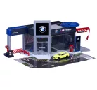 BMW showroom set - diorama - Majorette - 1:64