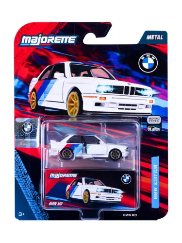 BMW E30 M3 - white - BMW edition Deluxe - Majorette - 1:64