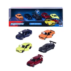   BMW 5-piece set - BMW G80 M3 - BMW X5M Competition - BMW E30 M3 - BMW G80 M3 - BMW G82 M4 GT3 Evo - Majorette - 1:64
