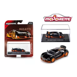   Bugatti Veyron 16.4 (2005)- black/orange - Majorette Collection Series 3 - Majorette - 1:64