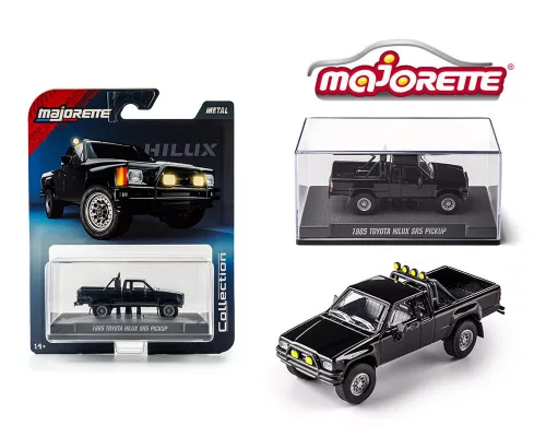 Toyota Hilux pick up (1985) - black - Majorette Collection Series 3 - Majorette - 1:64