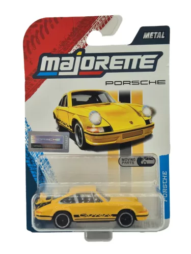 Porsche 911 Carrera RS 2.7 - yellow - Porsche Premium - Majorette - 1:64