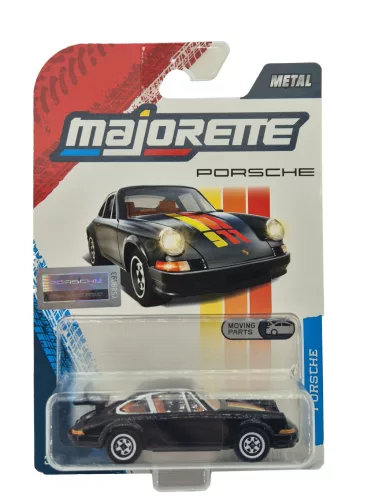 Porsche 911 Carrera RS 2.7 - black - Porsche Premium - Majorette - 1:64 model car