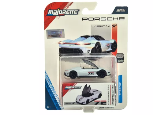 Porsche Vision Gran Turismo - white - Porsche Deluxe - Majorette - 1:64