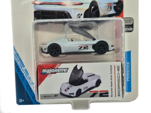 Porsche Vision Gran Turismo - white - Porsche Deluxe - Majorette - 1:64