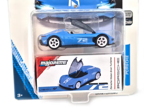 Porsche Vision Gran Turismo - blue - Porsche Deluxe - Majorette - 1:64